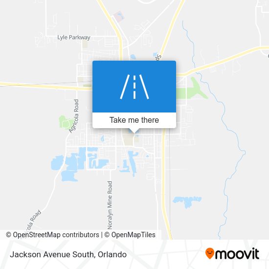 Jackson Avenue South map