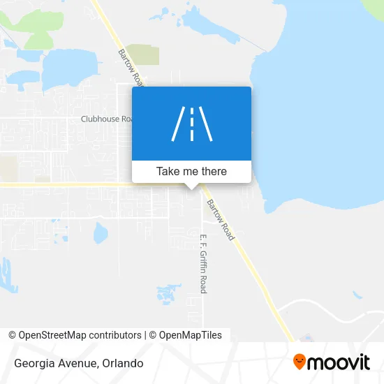 Georgia Avenue map