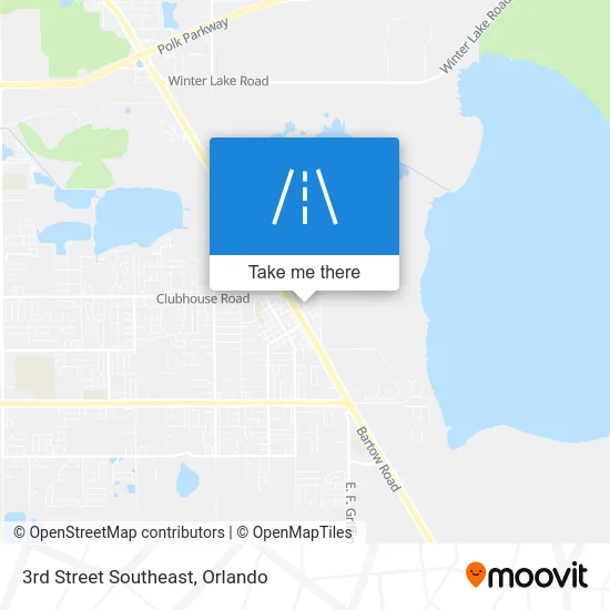 3rd Street Southeast map