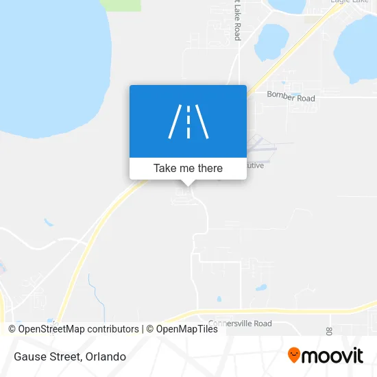 Gause Street map