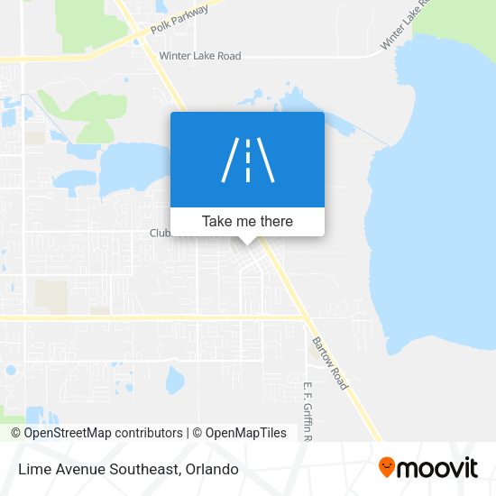 Mapa de Lime Avenue Southeast