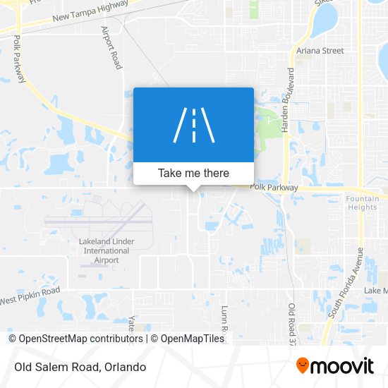 Mapa de Old Salem Road