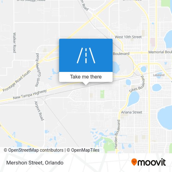 Mapa de Mershon Street