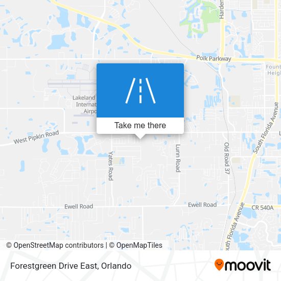 Forestgreen Drive East map