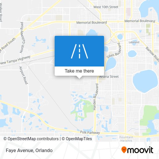 Mapa de Faye Avenue