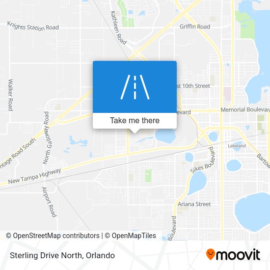 Sterling Drive North map