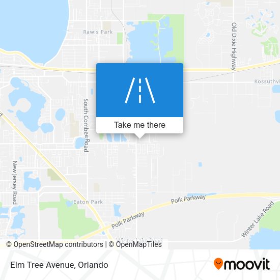 Mapa de Elm Tree Avenue