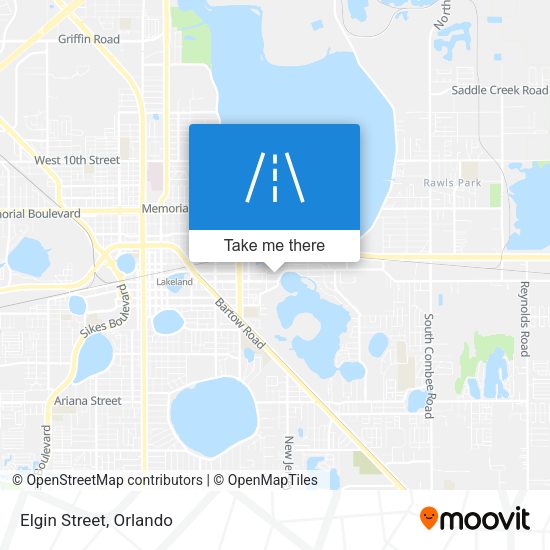 Mapa de Elgin Street