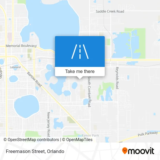 Freemason Street map