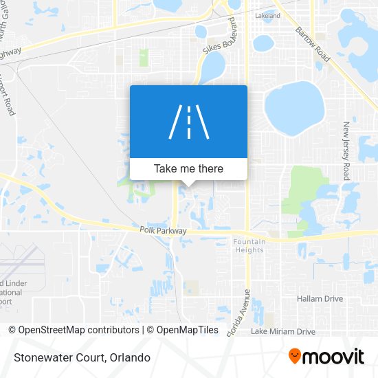 Mapa de Stonewater Court