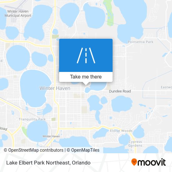 Lake Elbert Park Northeast map