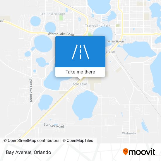 Mapa de Bay Avenue