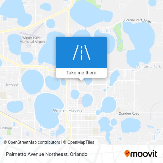 Palmetto Avenue Northeast map