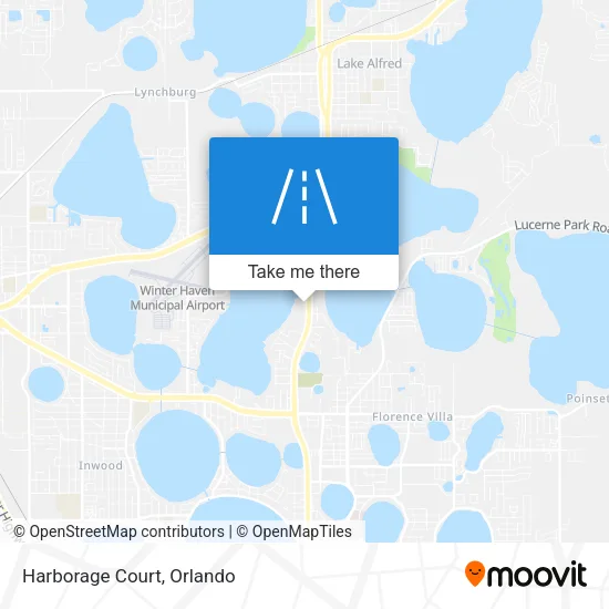Harborage Court map