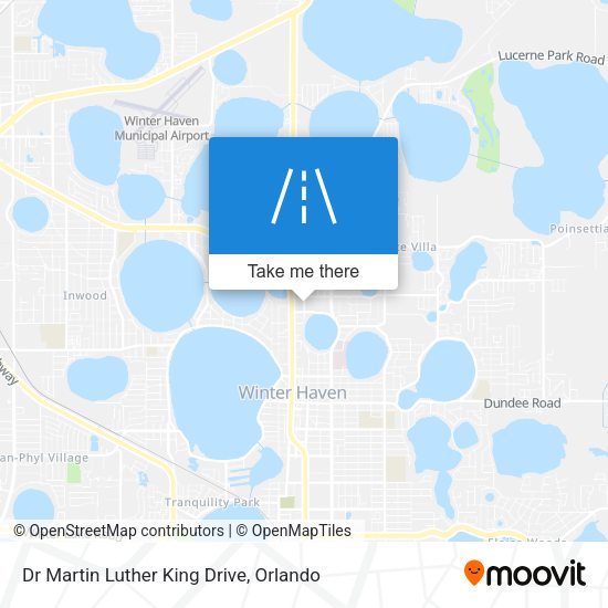 Dr Martin Luther King Drive map