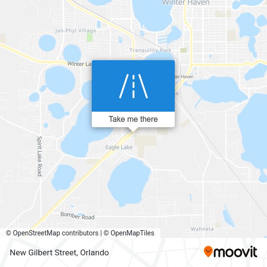 Mapa de New Gilbert Street