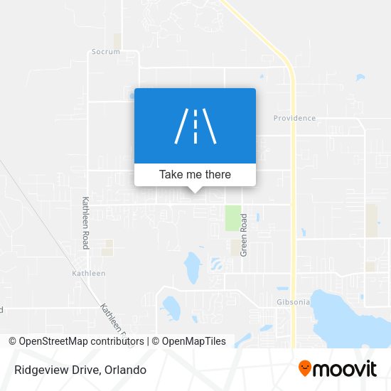 Mapa de Ridgeview Drive