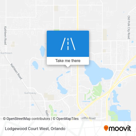 Lodgewood Court West map