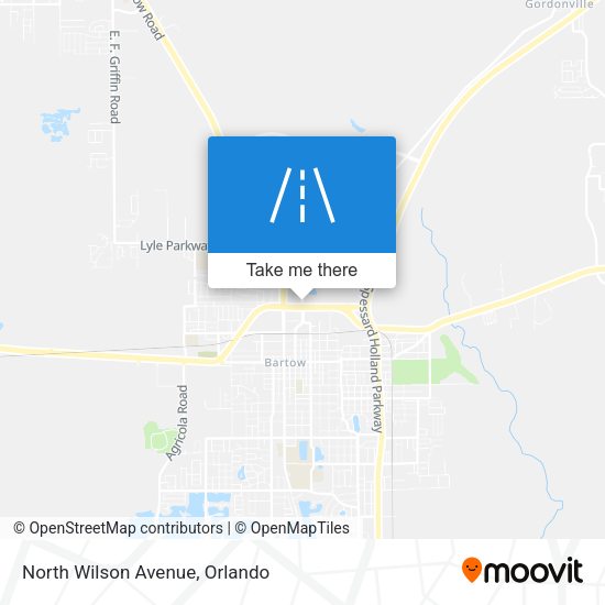 Mapa de North Wilson Avenue