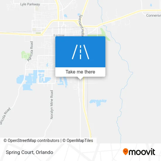 Spring Court map