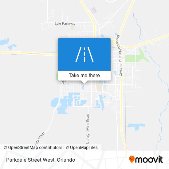 Parkdale Street West map