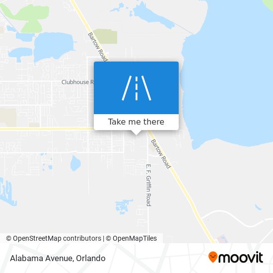 Alabama Avenue map