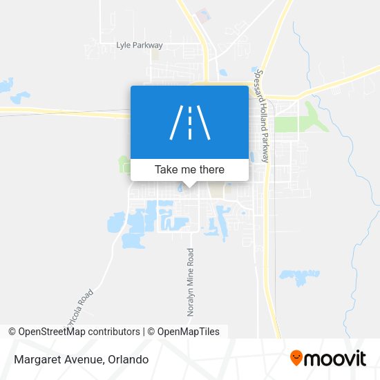 Mapa de Margaret Avenue