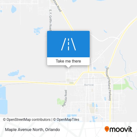 Mapa de Maple Avenue North
