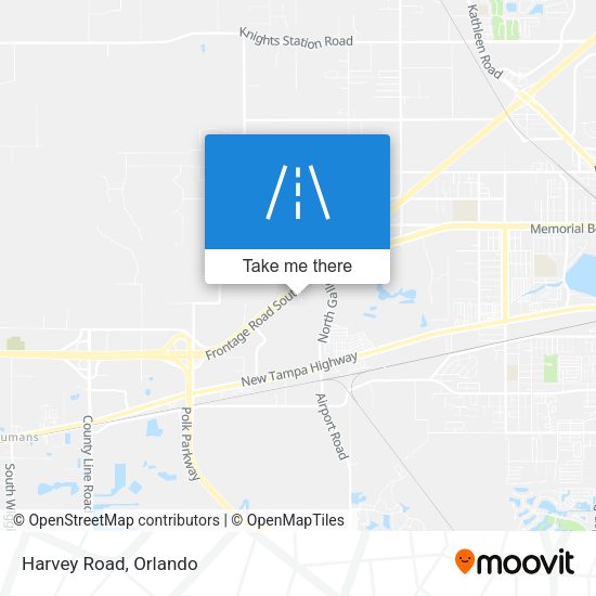 Mapa de Harvey Road