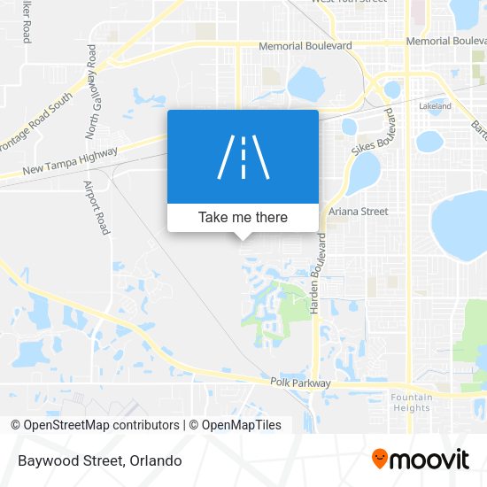 Mapa de Baywood Street