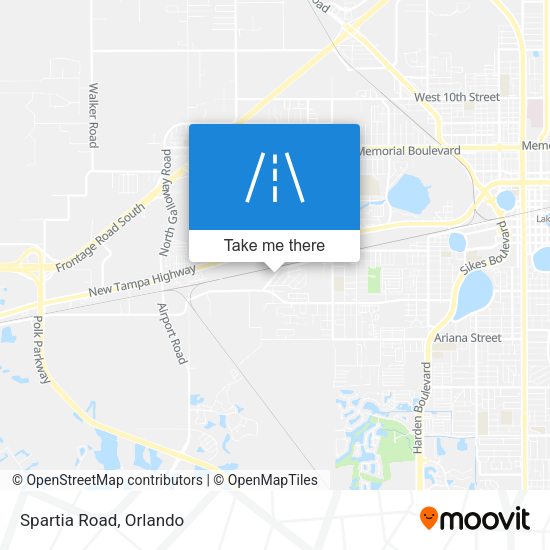 Mapa de Spartia Road