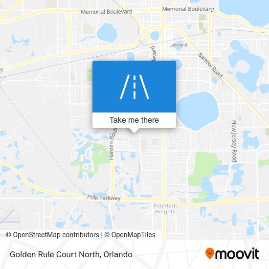 Golden Rule Court North map