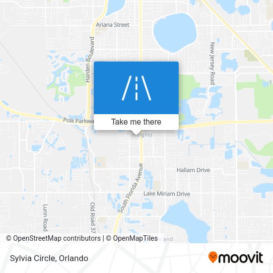 Mapa de Sylvia Circle