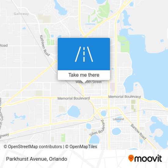 Mapa de Parkhurst Avenue