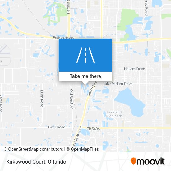 Kirkswood Court map