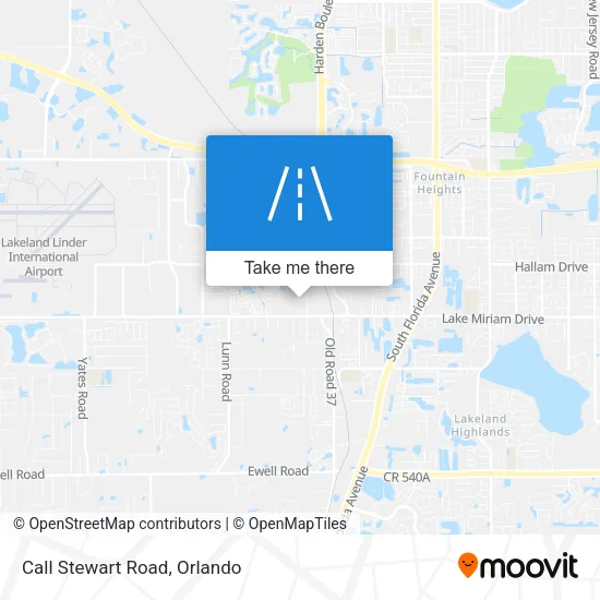 Call Stewart Road map