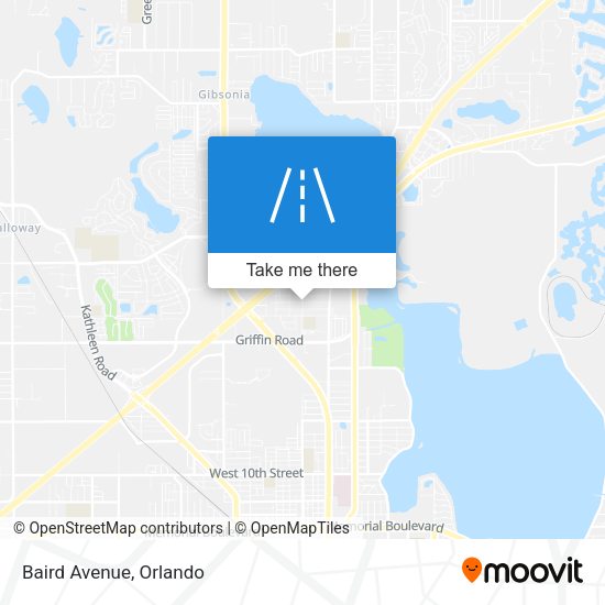 Mapa de Baird Avenue