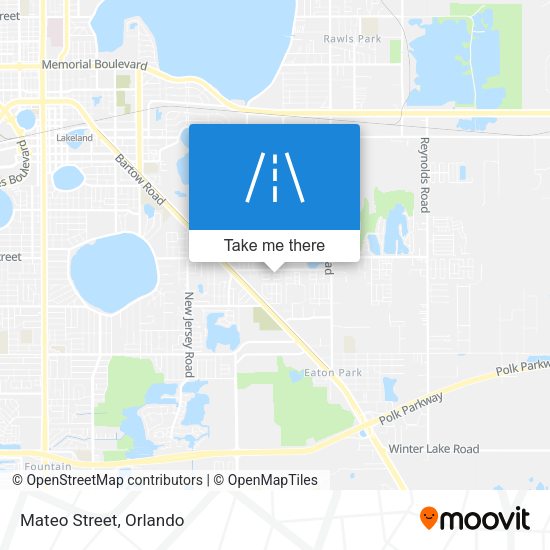 Mapa de Mateo Street