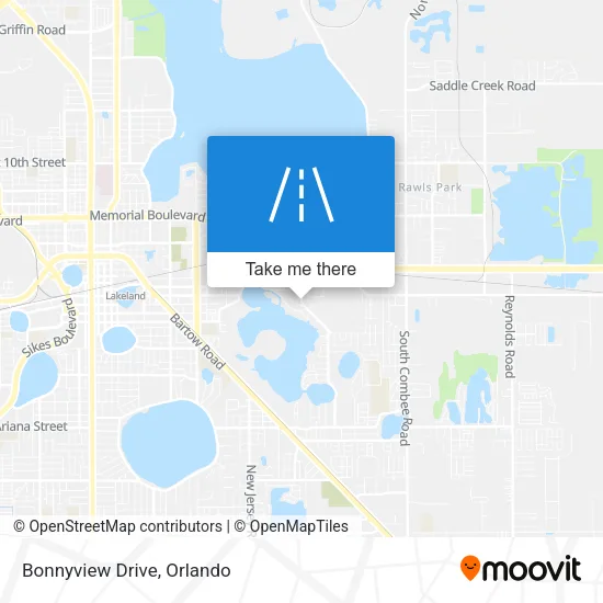Bonnyview Drive map
