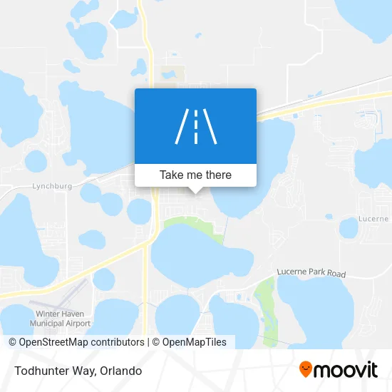 Todhunter Way map