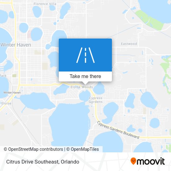Mapa de Citrus Drive Southeast