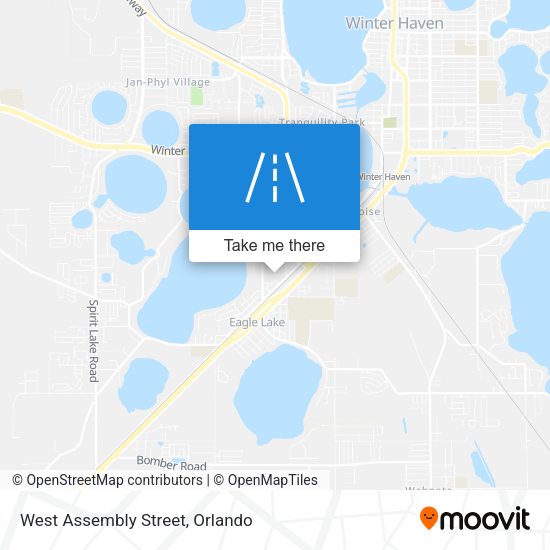 Mapa de West Assembly Street