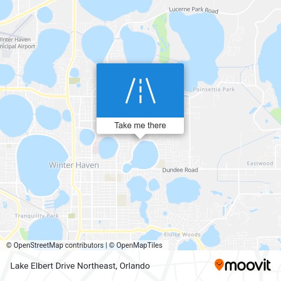 Lake Elbert Drive Northeast map
