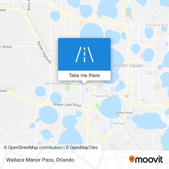 Wallace Manor Pass map