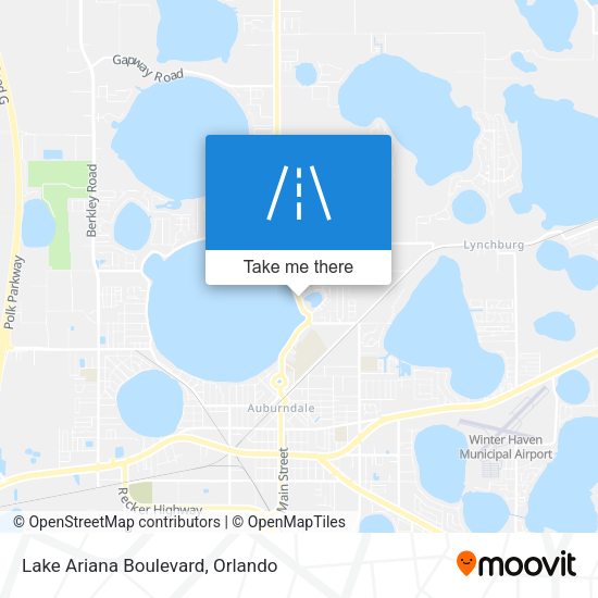 Mapa de Lake Ariana Boulevard