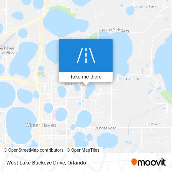 Mapa de West Lake Buckeye Drive