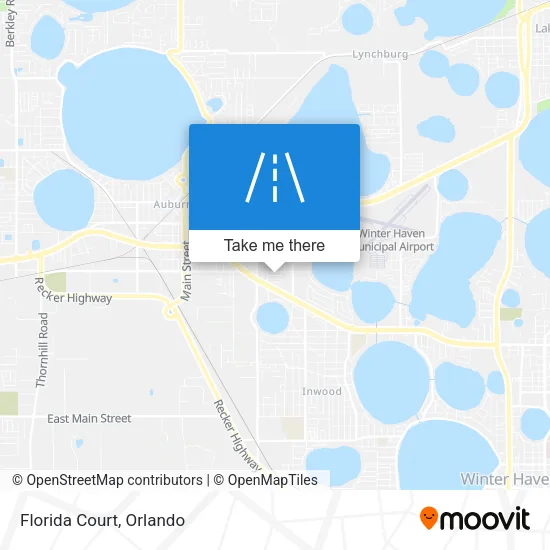 Florida Court map