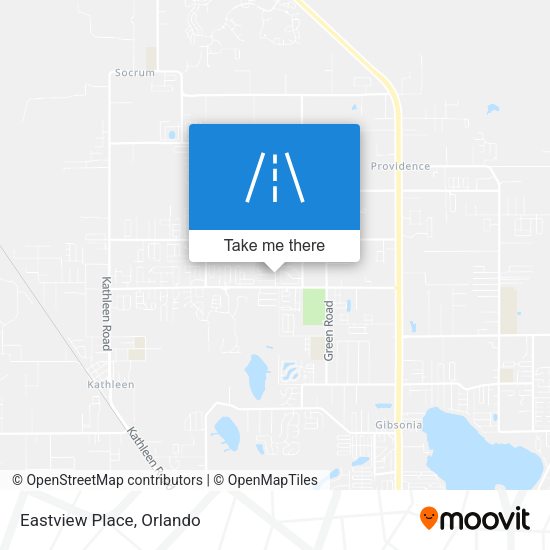 Mapa de Eastview Place
