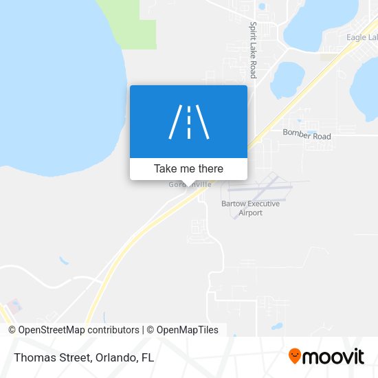 Mapa de Thomas Street