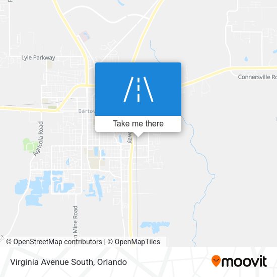 Mapa de Virginia Avenue South